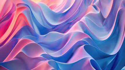 Poster - Close-up shot of a vibrant and colorful background with various textures and patterns
