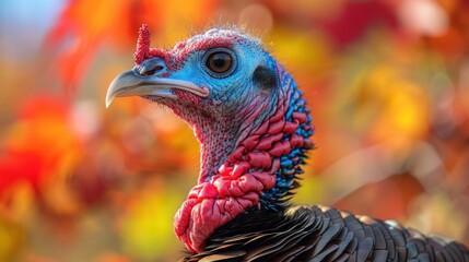 Turkish Delight: A Close-Up of a Juicy Turkey Roast Ready for Thanksgiving Feast