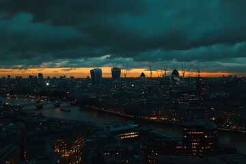 Wall Mural - City of London