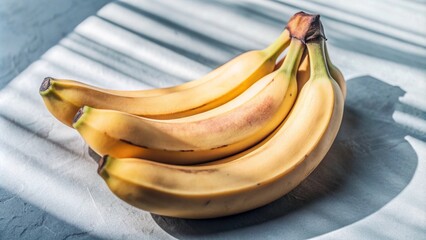 Wall Mural - bananas on wooden table