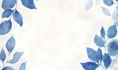 Wall Mural - create an elegant wedding invitation background with a subtle border, generative ai