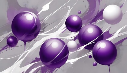 Wall Mural - Abstract  Spheres