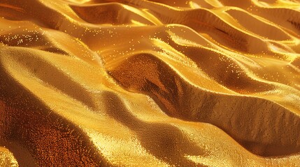 Golden sand pattern wallpaper