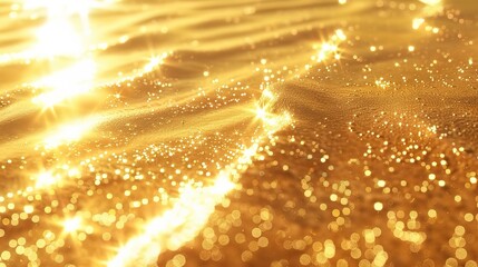 Golden sand pattern wallpaper