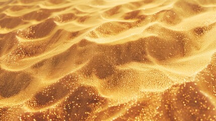 Poster - Golden sand pattern wallpaper