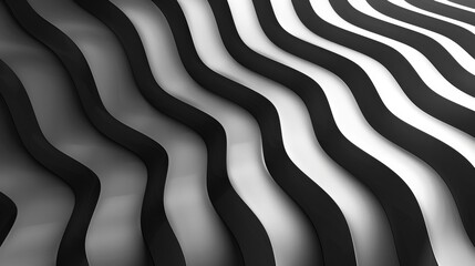 Leinwandbilder - Colorful geometric line art wallpaper with seamless abstract striped pattern