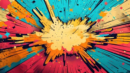 Poster - colorful background