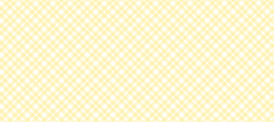 White plaid background with yellow diagonal lines