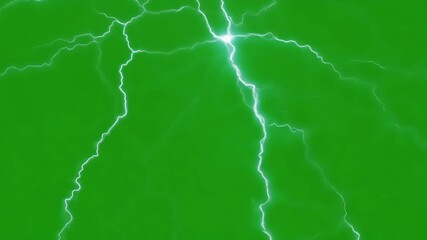 with each strike the lightning bolts seemed to grow stronger illuminating the sky with a fiery inten