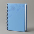 © John - Blue dairy or notebook isolated background