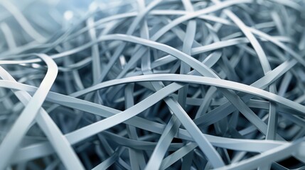 Poster - Abstract 3D pattern of interconnected lines and shapes, creating a modern and intricate background for digital art