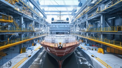 Poster - Analyze the integration of digital twins in shipyard design and planning
