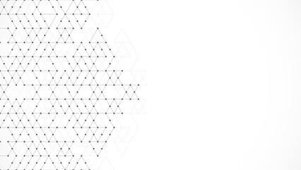 Poster - creative idea of modern design with abstract geometric background. minimalistic vector texture with 