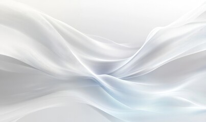 Poster - Abstract White Background, Generative AI