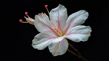 Poster - Delicate Pink and White Flower Blossom