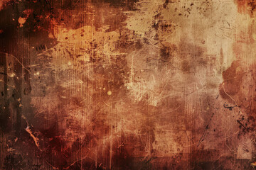 Wall Mural - close up horizontal image of a textured worn concrete wall background, mockup space