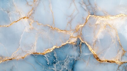Poster - Luxurious marble with golden streaks showcases exquisite colors and textures