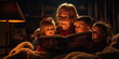 © Vasiliy - A grandmother reading a bedtime story to her grandchildren under a warm blanket