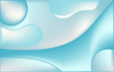 Wall Mural - Abstract light blue background. modern wallpaper design for presentation, home decoration