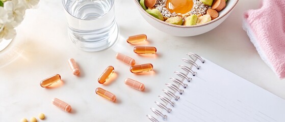 vitamin and dietary supplements for healthy in daily life