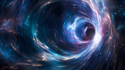 a wormhole is a passage to specific points. in theory, wormholes would represent the space between t