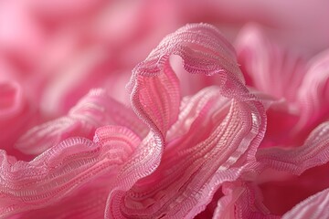 Wall Mural - a close up of a pink cloth.

