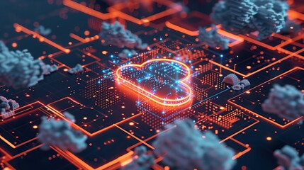 A 3D illustration visualizes Communications Platform