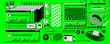 © Natalia - Y2k retro window. Computer interface sticker. Browser message. Error frame. Graphic old game. Interface web design. 90s folder. Vintage PC screen. 2000s rave elements set. Vector aesthetic background