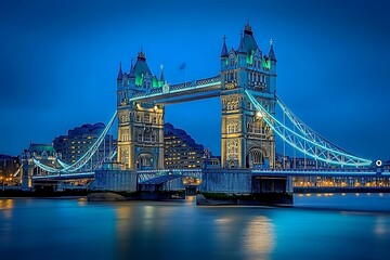 Wall Mural - Night Time Tower Bridge