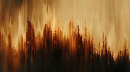 Canvas Print - sunset in the grass