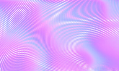 Fototapete - Iridescent Holographic trendy background. Pearlescent Background. Soft Glitch. Hologram Gradient. Pastel Mesh. Pink Iridescent Gradient. Rainbow hologram foil or iridescent lines. Elegant Vector EPS10