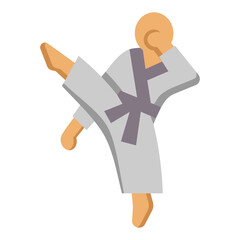 Sticker - Karate Class Icon