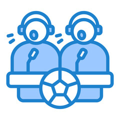 Sticker - Sports Commentators Icon