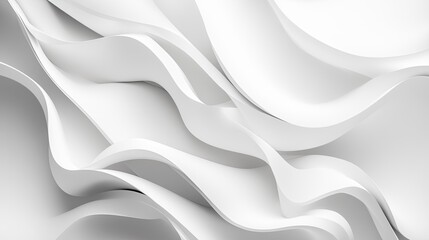 Poster - Clean and minimalistic abstract white background with simple lines and shapes, perfect for contemporary designs.