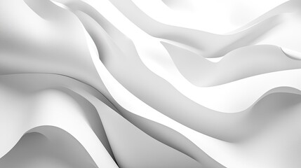 Poster - Clean and minimalistic abstract white background with simple lines and shapes, perfect for contemporary designs.
