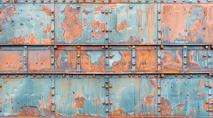 Canvas Print - rusty metal texture