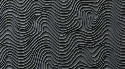 Wall Mural - black and white abstract background