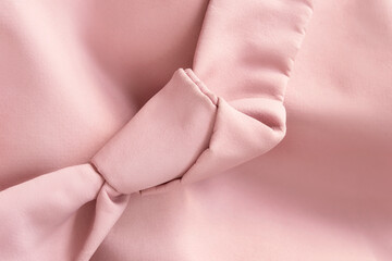 Sticker - Pink tied knot closeup