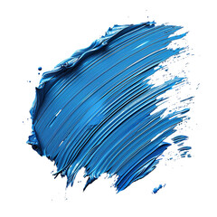 blue brush strokes on white background render ultra 