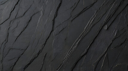 Wall Mural - dark gray slate with a smooth, matte surface and subtle foliation