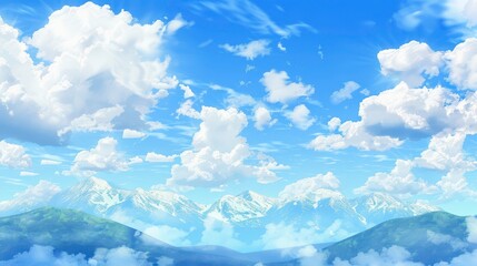 Wall Mural - sky and clouds