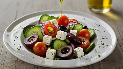 Poster - Greek salad