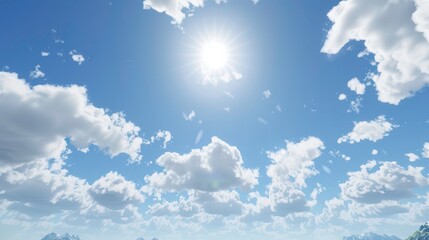Wall Mural - sky and clouds