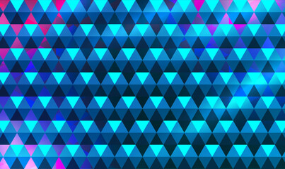 Poster - futuristic 3d geometric pattern composed of hexagons with a luxurious mosaic. honeycomb pattern. 3d 