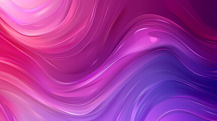 Sticker - Abstract background with flowing pink and purple waves. The vibrant colors create a dynamic and energetic feel. Perfect for a variety of design projects.