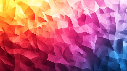 Poster - Abstract polygonal backgrounds with gradient colors