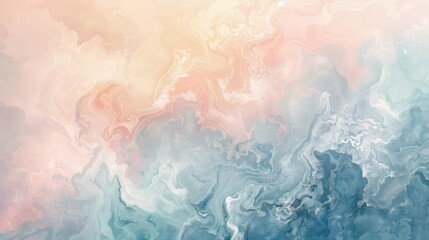 Aufkleber - Organic textures and soft colors create a soothing, abstract background.