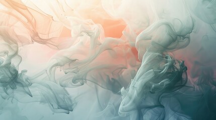 Aufkleber - Organic textures and soft colors create a soothing, abstract background.