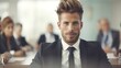 © Winter KD - A young man goes to an interview to get a job. Some people are confident and some people are nervous.
