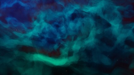 Wall Mural - nebula gas cloud in deep outer space
